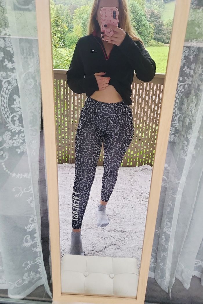 Leggings de sport léopard