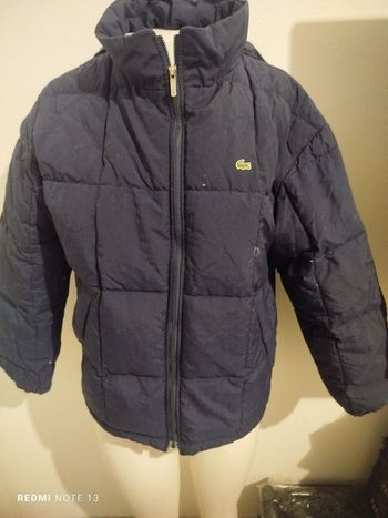 #kytie14ansgarcon. Doudoune en plume a capuche taille 14 zns