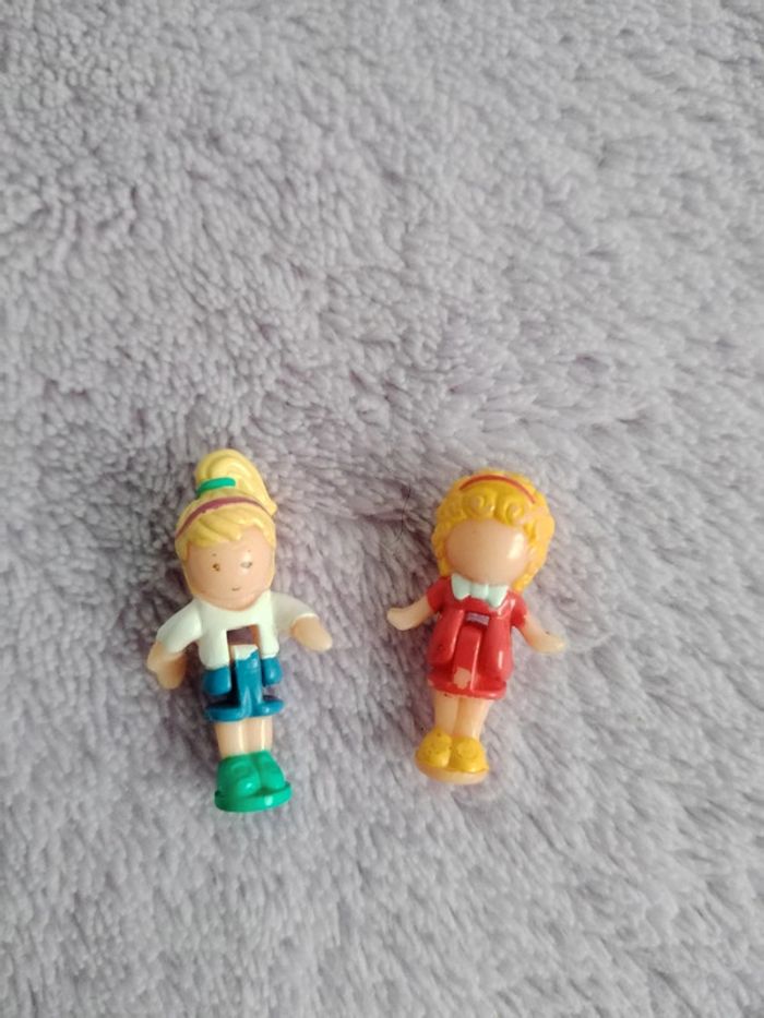 Polly Pocket vintage 1989 maison de Polly boîte ronde violette - photo numéro 4