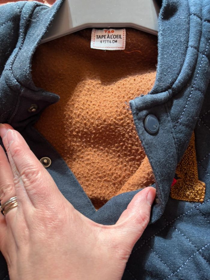 🌺Veste matelassé tape à l’œil 6 ans 🌺 - photo numéro 3