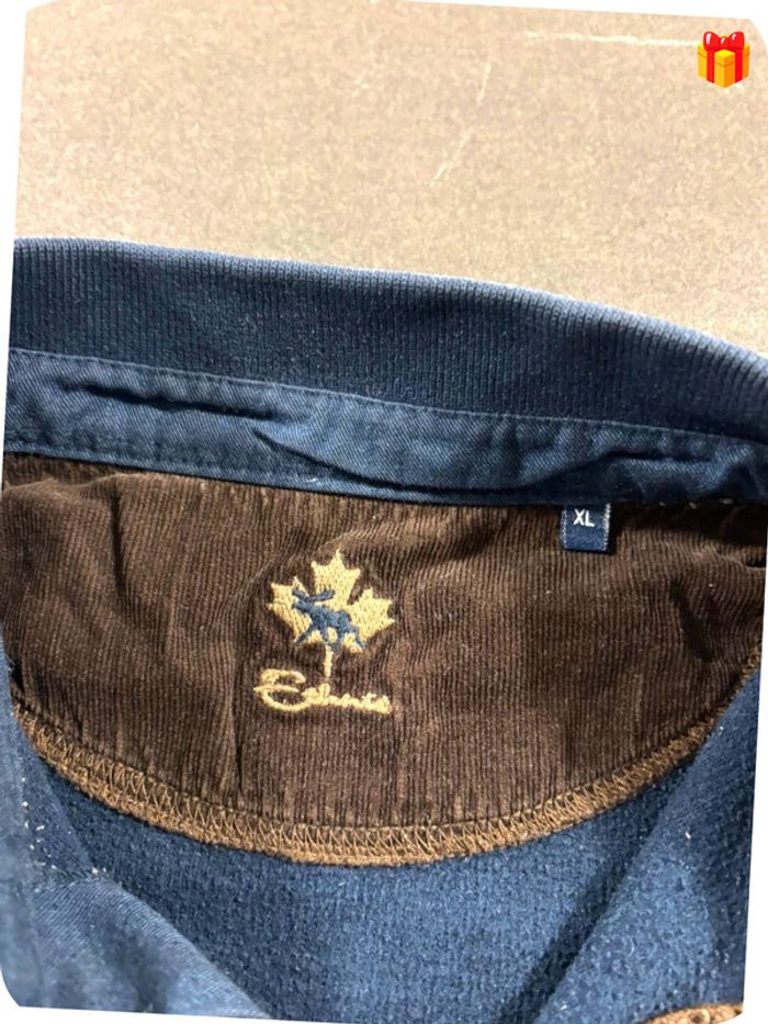 Pull Vintage Y2K Ethnic blue Taille XL - photo numéro 3