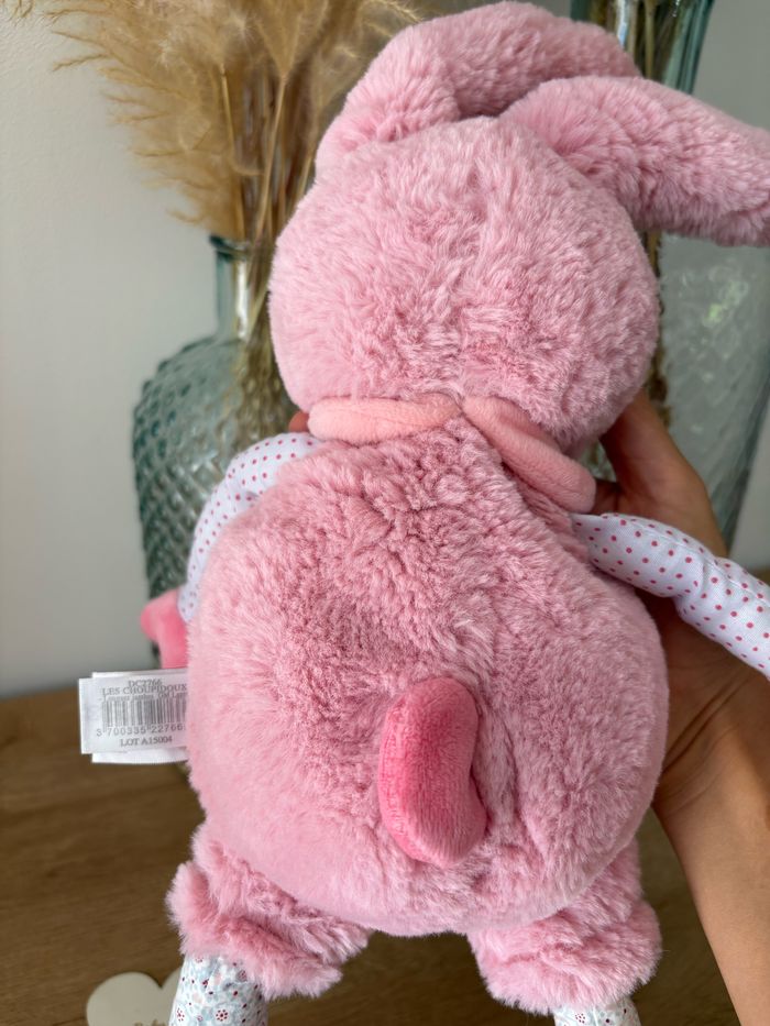 Peluche lapin grandes pattes - photo numéro 4