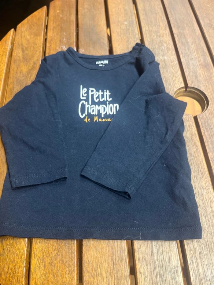 tee shirt 9 mois