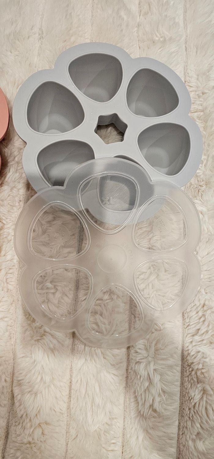 Lot de 3 fleurs 🌸 multiportions BEABA XL 150ML - photo numéro 2