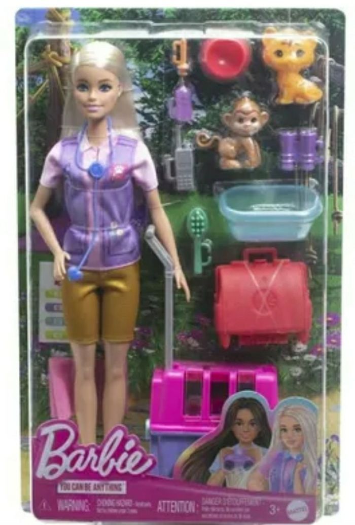 BARBIE VETERINAIRE ET SES ANIMAUX MATTEL - photo numéro 5