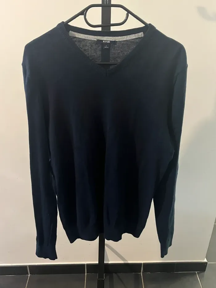 Pull bleu Kiabi Taille L