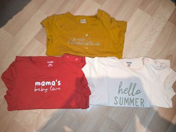 3 tee-shirts MC