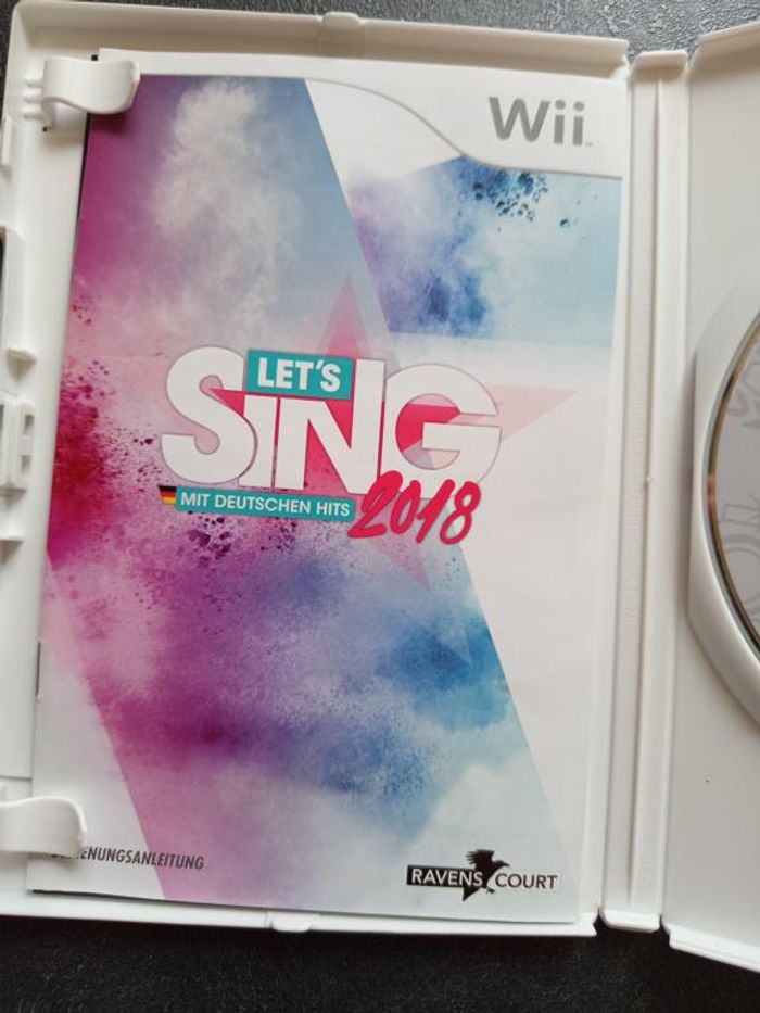 Nintendo - Wii - Let's sing 2018 - photo numéro 5