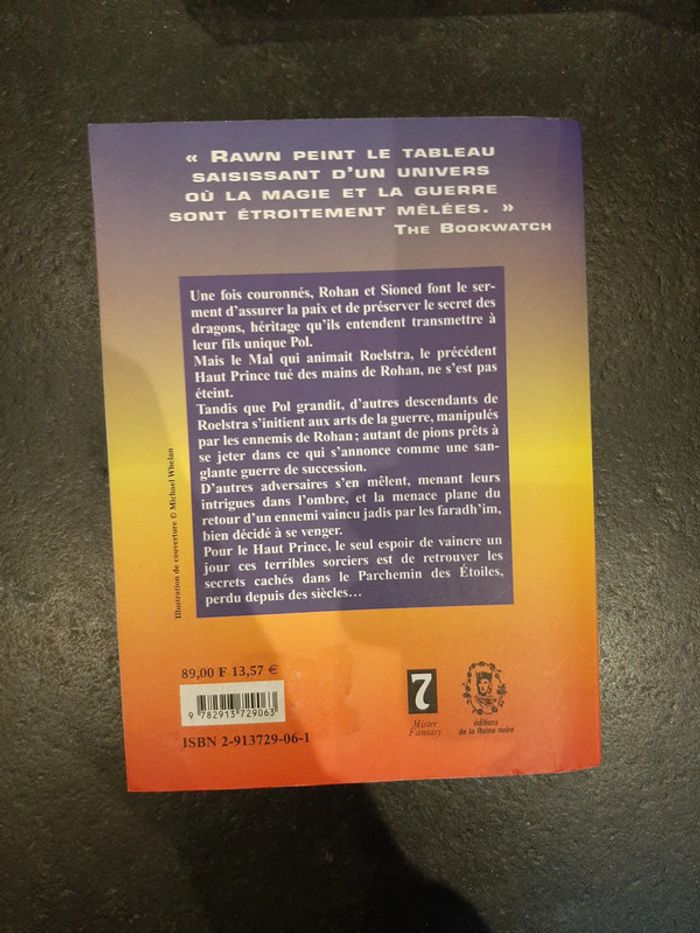 Le Secret des étoiles: T2 de La Trilogie du Prince Dragon - Mélanie Rawn - photo numéro 3