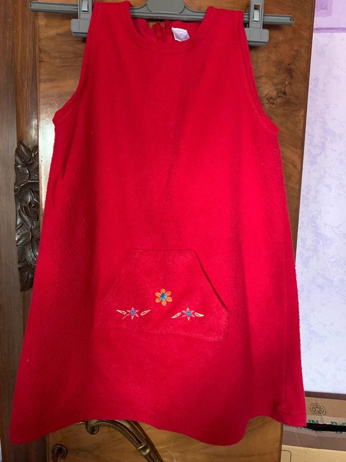 robe rouge chaude 10 ans