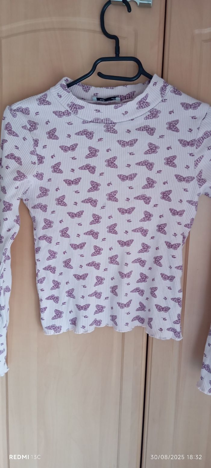 Tee shirt papillon