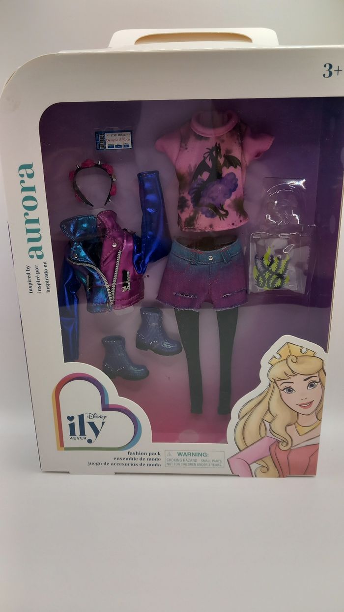 Pack de mode vêtements pour poupée disney ily4ever