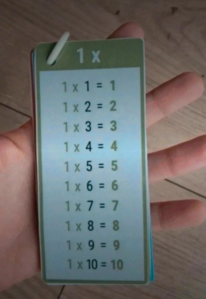Tables de multiplications reliées - photo numéro 2