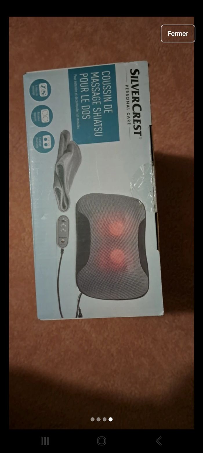 Coussin massant - photo numéro 4