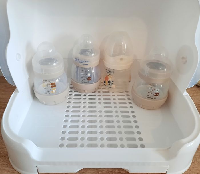 Égouttoir à biberons + biberons - photo numéro 6
