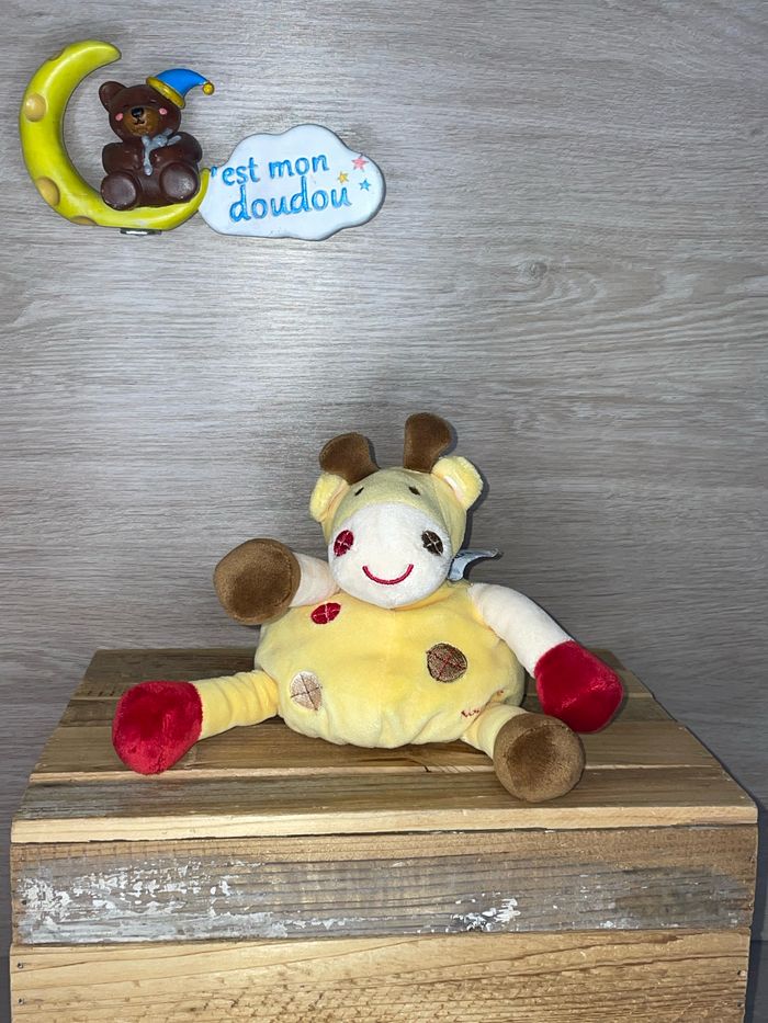NOU151 doudou girafe 🦒 nounours