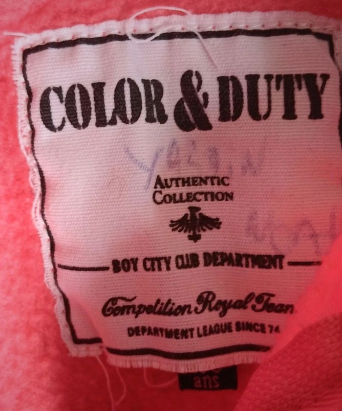 Veste garçon coloré duty 5/6 ans - photo numéro 3