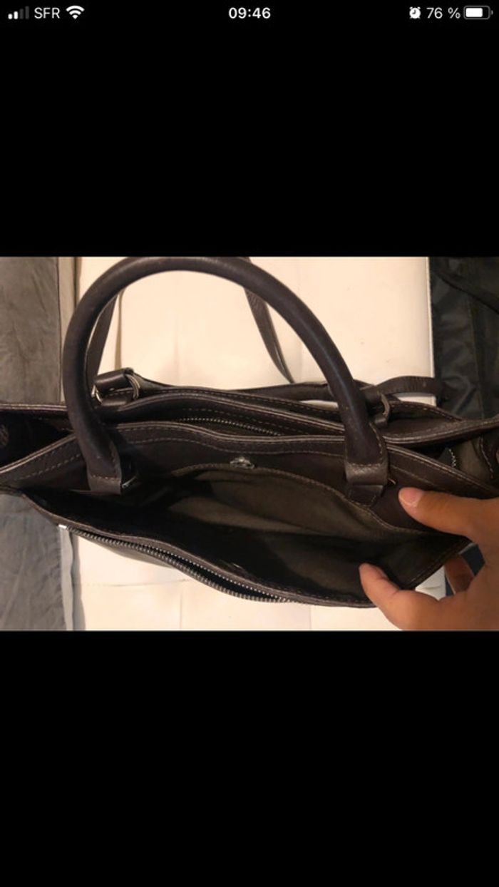 Sac a main en cuir Lancaster et son portefeuille - photo numéro 7