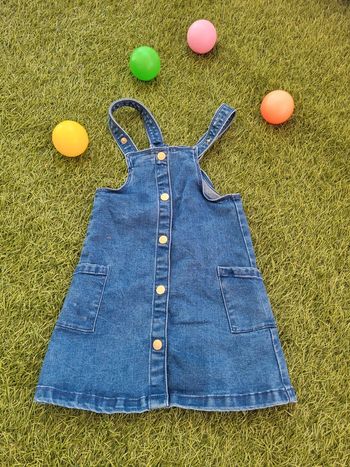 Robe jean bleu 3 ans