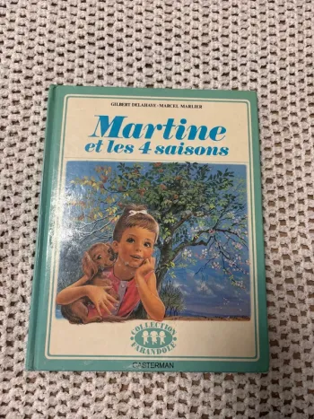 🛑livre Martine et les 4 saisons🛑