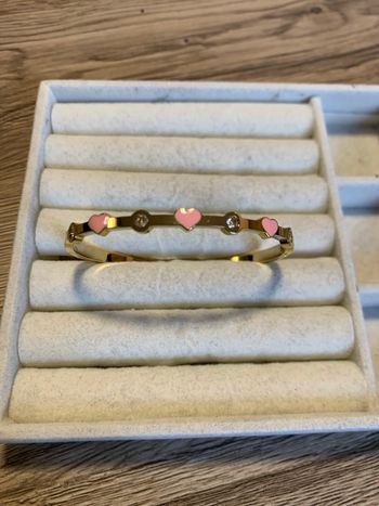 bracelet coeur acier inoxydable