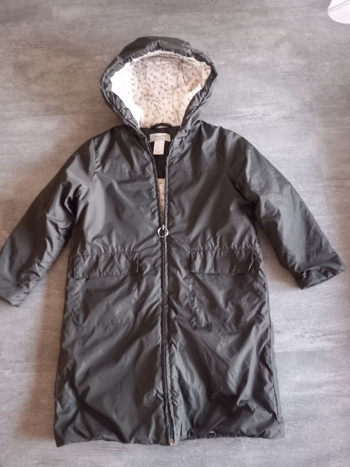 Parka longue  fille Bonpoint 8 ans.
