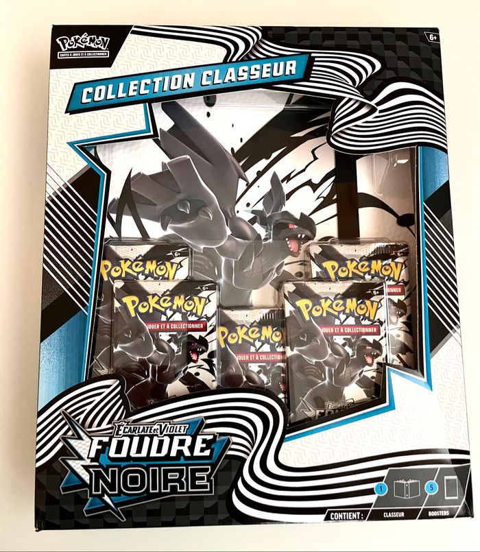 Coffret Collection Classeur Pokémon 10.5 Foudre Noire