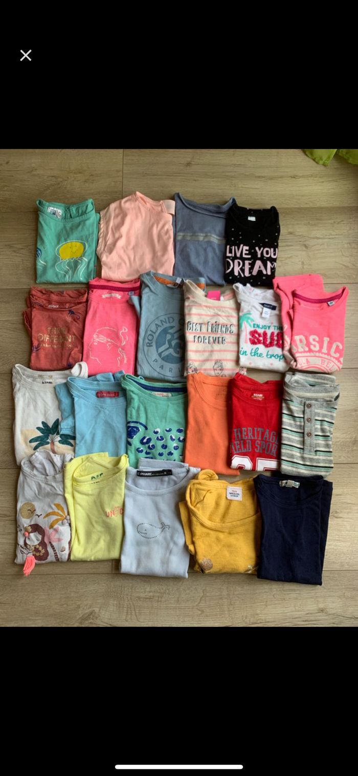 Lot de 21 tee-shirts 4 ans