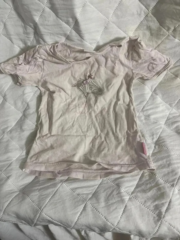 T shirt licorne taille 2-3ans marque kokinou