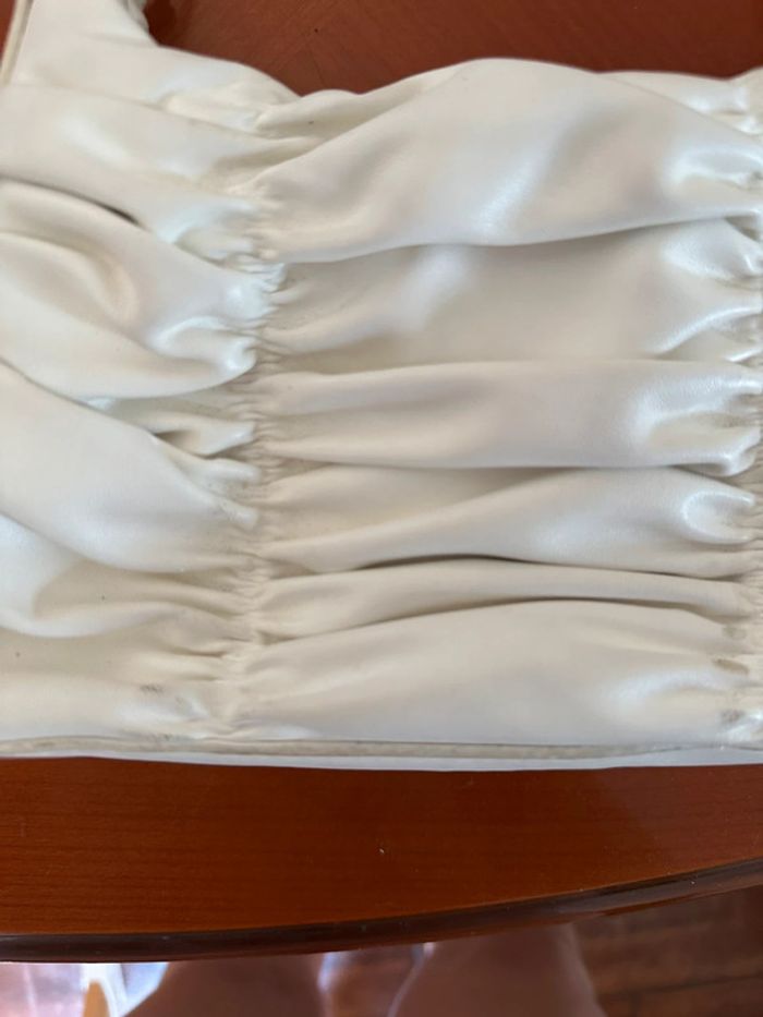 Petit sac à main, matelassés, chaîne, graines de café - photo numéro 2