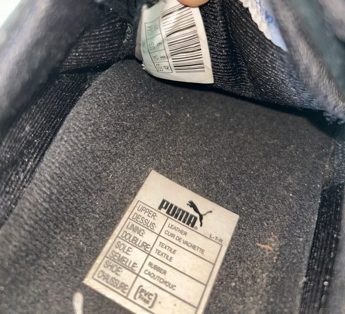 Baskets Puma Vintage Speedcat daim noir & cuir blanc – T42 – Parfait état - photo numéro 11