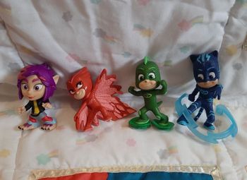 Lot 4 figurines pyjamasques