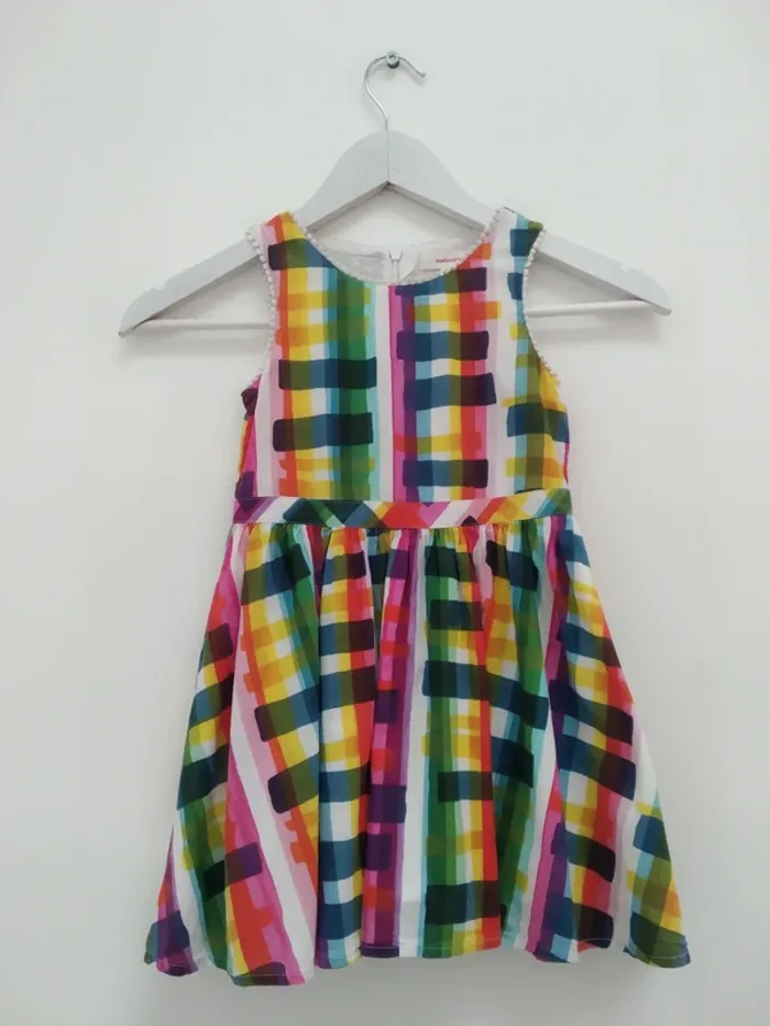 Ravissante Robe colorée catimini 5 ans