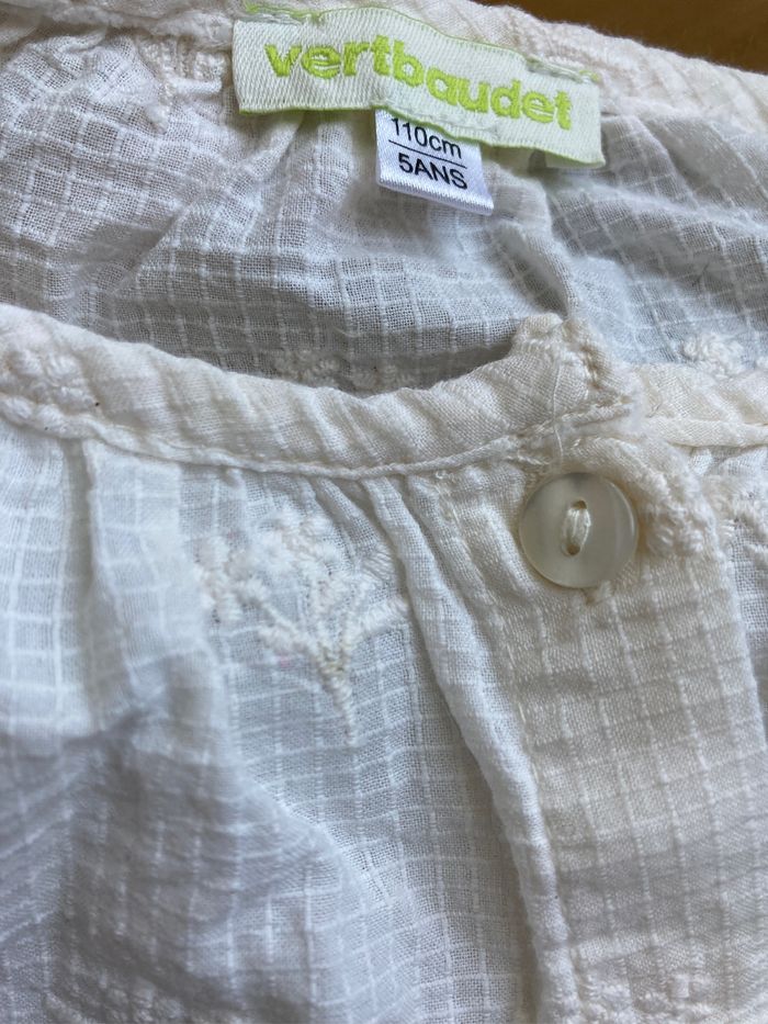 Blouse légère en taille 5 ans - photo numéro 2