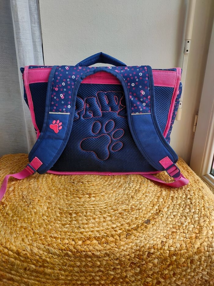 Cartable fille  chien pawz - photo numéro 2