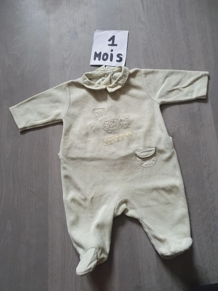 Pyjama 1mois mixte