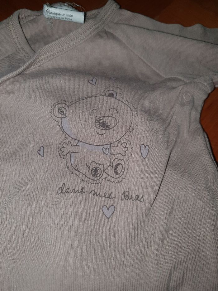 Lot de 2 Body 3 mois - photo numéro 2