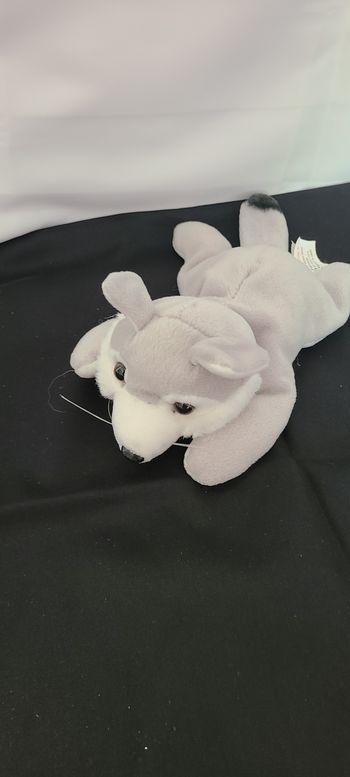 doudou loup corps souple