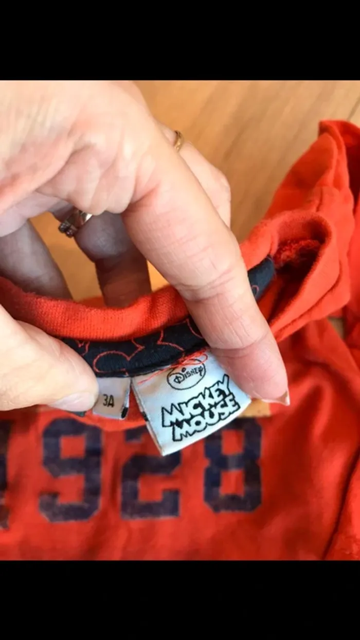 Pyjama Mickey taille 3 ans - photo numéro 3