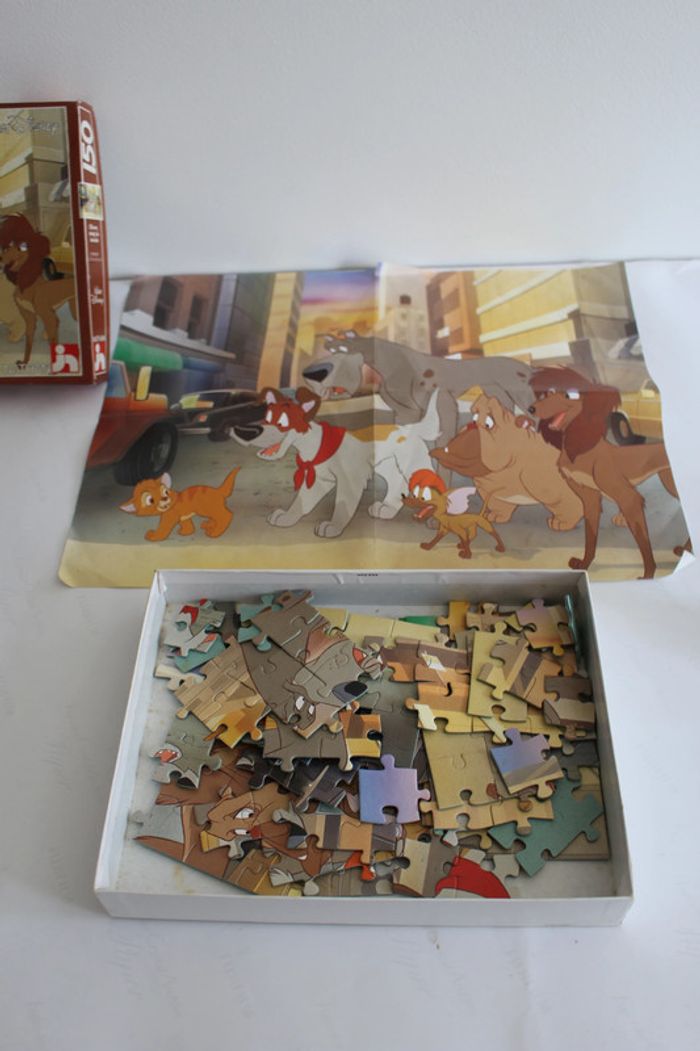 Nathan Puzzle 150 pcs Oliver et compagnie Chef de Bande - photo numéro 2