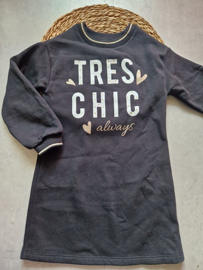 Robe sweat noire