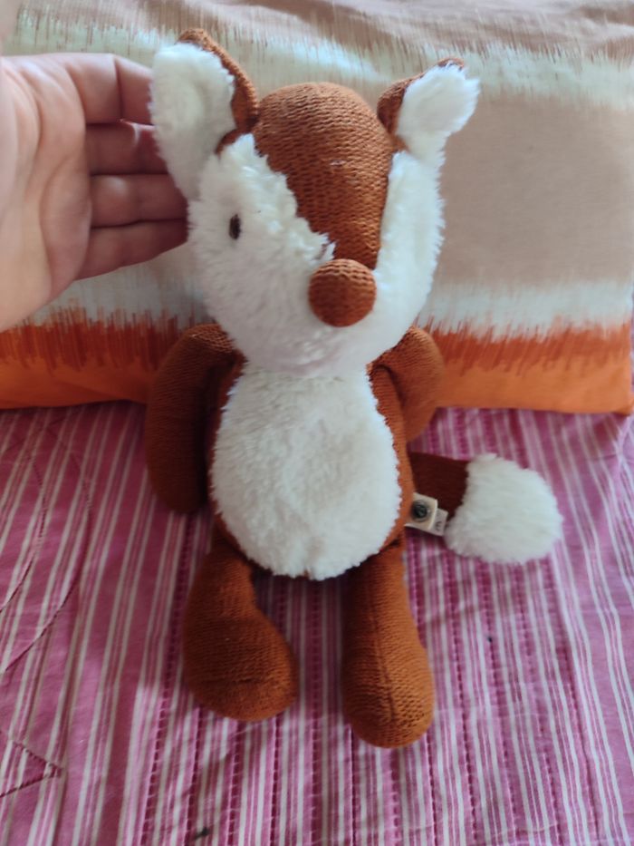 Doudou renard bouchara