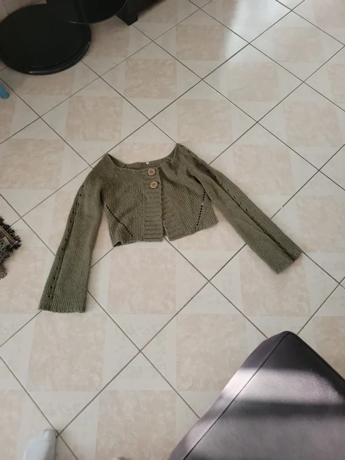 Gilet court taille M