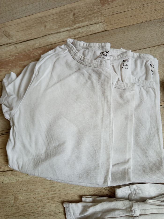 Lot 8 maillots de corps - photo numéro 2