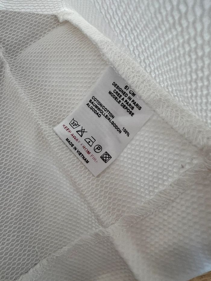 Vend lot de 2 blouses manches courtes jacadi 6 mois neuf sans étiquette - photo numéro 10