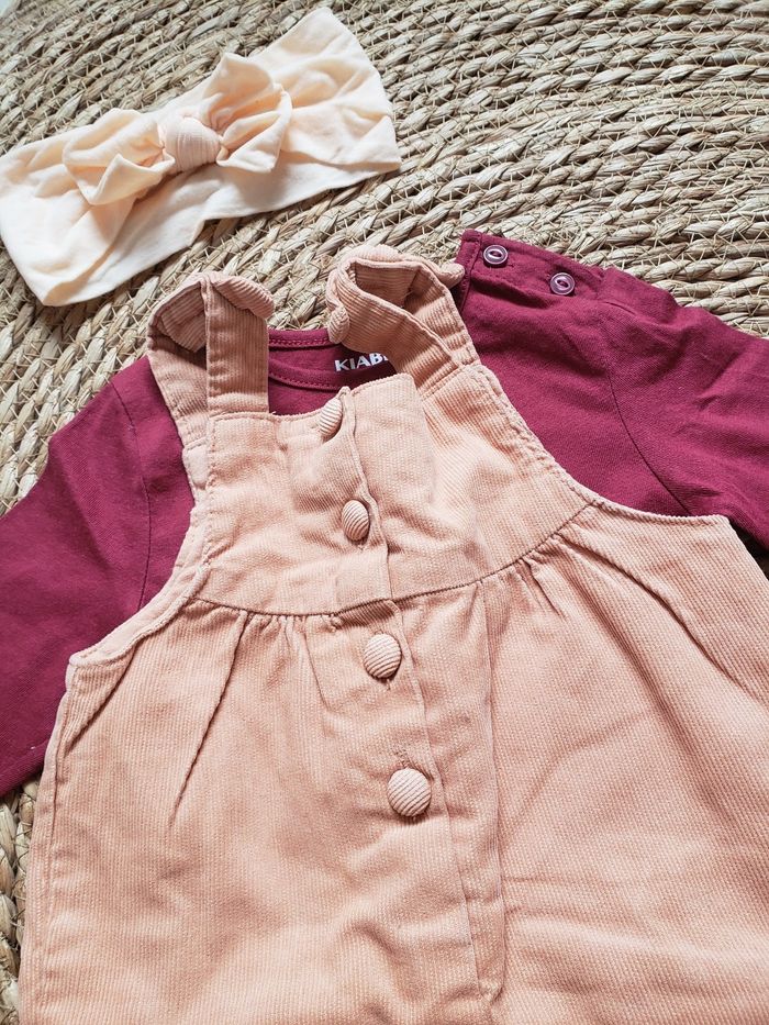 Ensemble 3 mois salopette - photo numéro 3