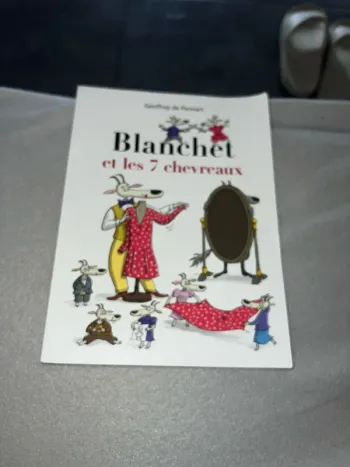 Livre blanchet et les 7 chevreaux