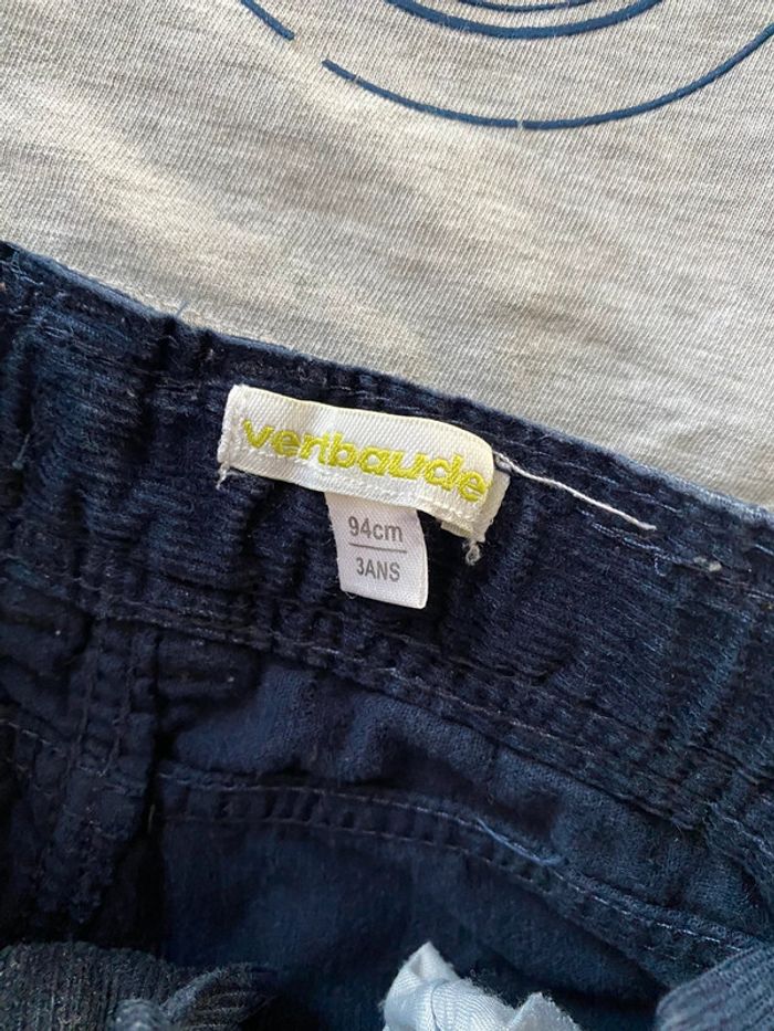 Ensemble polo + pantalon chaud bébé garçon 3 ans - photo numéro 5