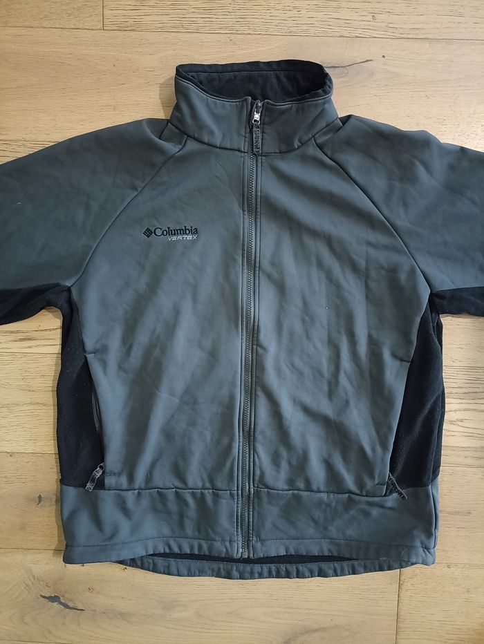 Veste softshell doublée polaire Columbia Vertex grise homme XL - photo numéro 2