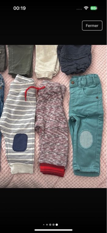 Lot pantalons